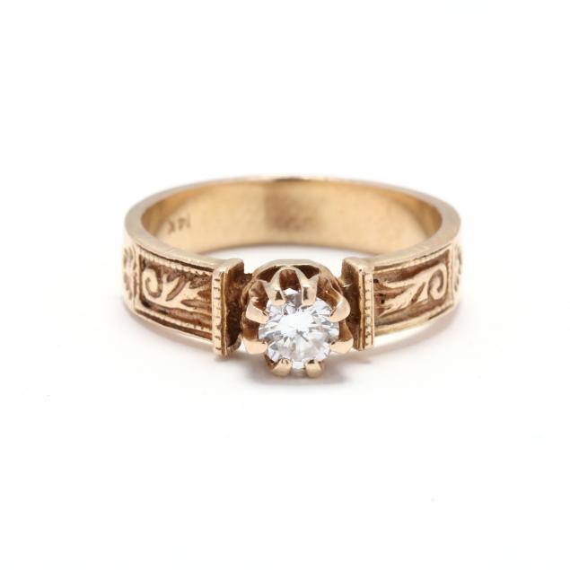 vintage-gold-and-diamond-ring