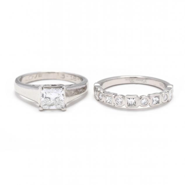 platinum-and-diamond-wedding-set