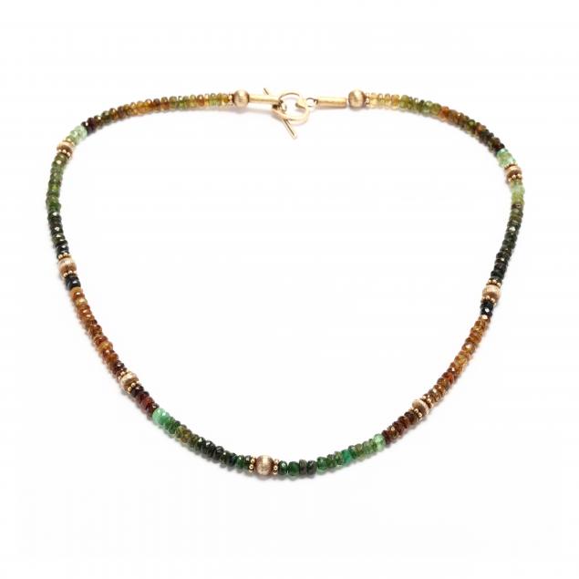 multi-color-tourmaline-bead-necklace