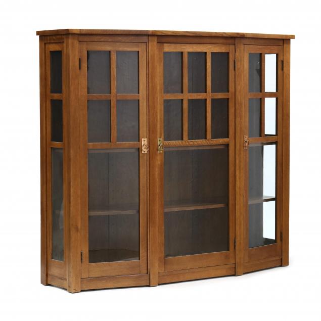 limbert-mission-oak-three-door-china-cabinet-427