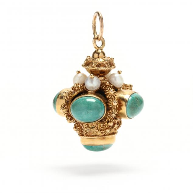 gold-turquoise-and-pearl-charm
