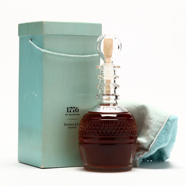 1776-whiskey-by-seagram-with-tiffany-decanter