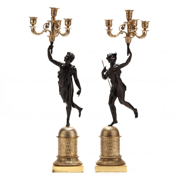 pierre-philippe-thomire-french-1751-1843-pair-of-french-empire-parcel-gilt-bronze-figural-candelabra