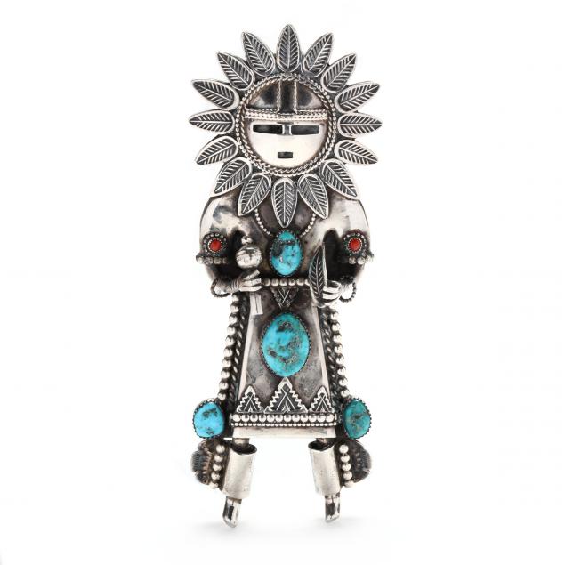 silver-kachina-figure-bolo-slide