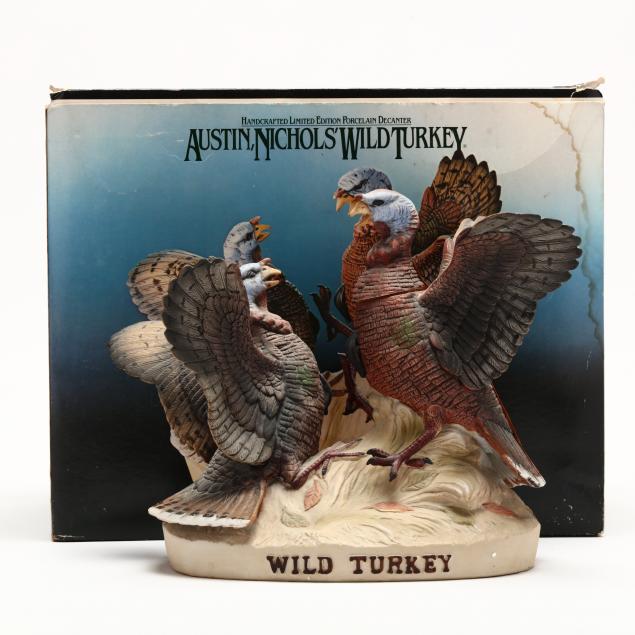 wild-turkey-bourbon-whiskey-in-porcelain-decanter