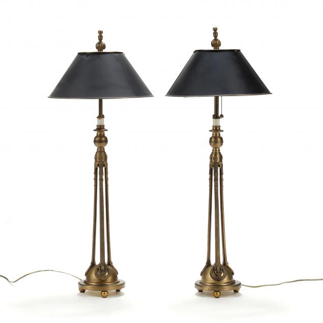 pair-of-tall-brass-table-lamps-with-tole-shades