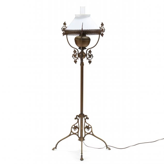 bradley-hubbard-antique-brass-banquet-floor-lamp