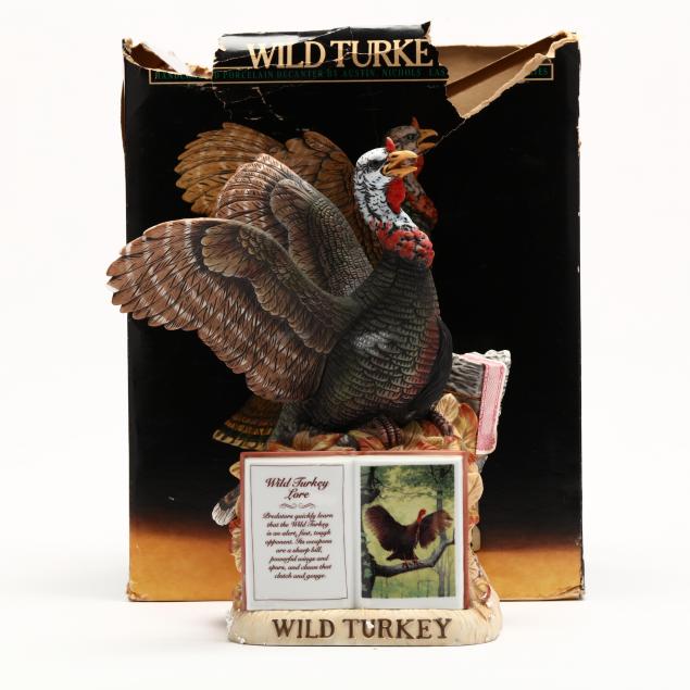 wild-turkey-bourbon-whiskey-in-porcelain-decanter