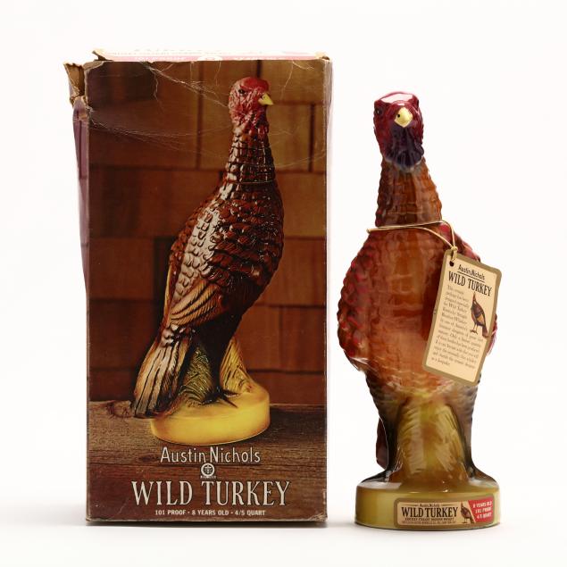 wild-turkey-bourbon-whiskey-in-porcelain-decanter