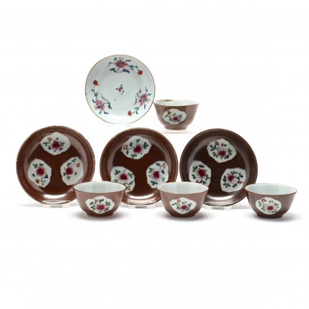 a-group-of-chinese-batavia-famille-rose-porcelain-cups-and-saucers