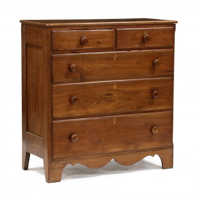 north-carolina-late-federal-walnut-chest-of-drawers
