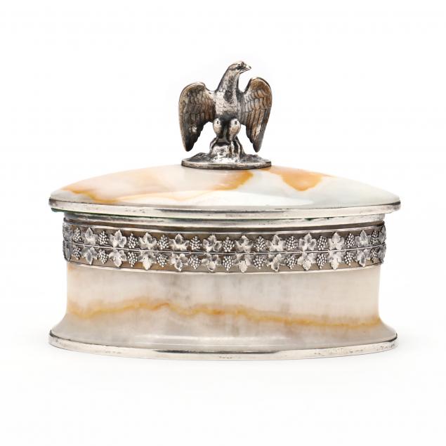 swedish-800-silver-and-hardstone-inkwell