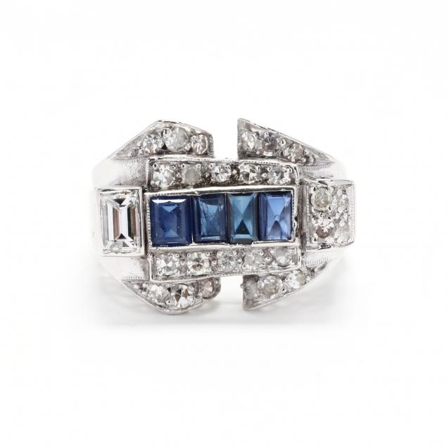 mixed-metal-sapphire-and-diamond-ring