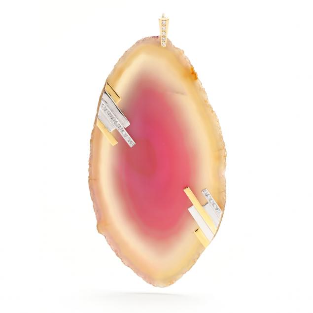 gem-set-agate-slice-pendant