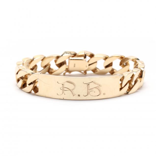 gold-curb-link-id-bracelet-gifted-by-bob-hope