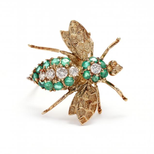 gold-and-gem-set-bee-brooch