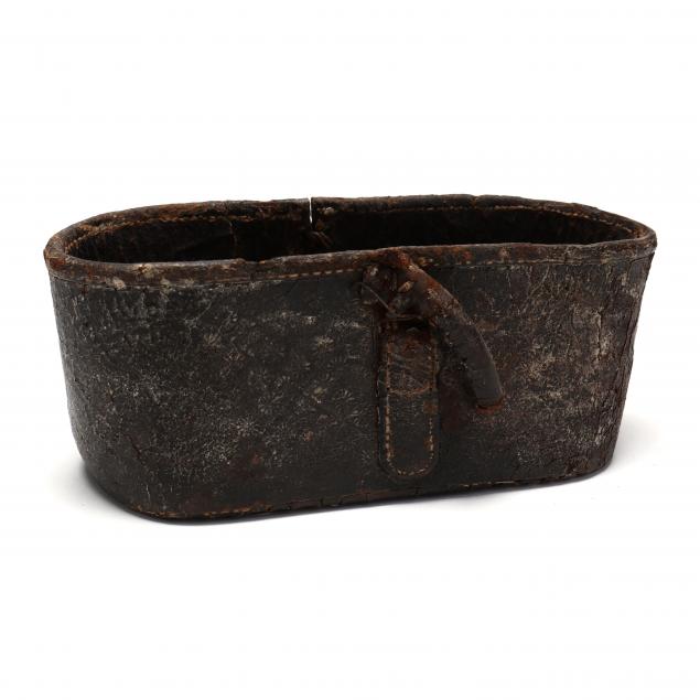 virginia-leather-key-basket-19th-century