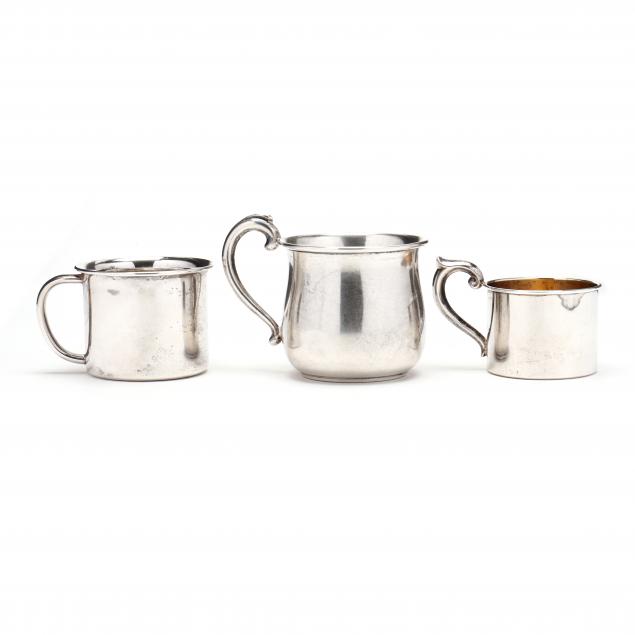 three-sterling-silver-baby-cups