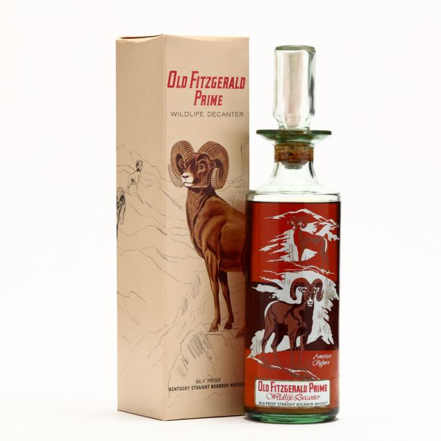 old-fitzgerald-prime-bourbon-in-wildlife-decanter