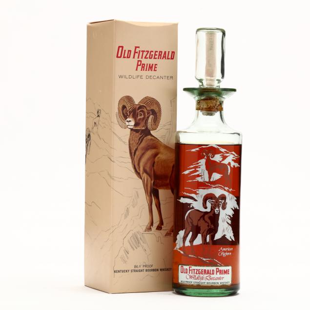 old-fitzgerald-prime-bourbon-in-wildlife-decanter