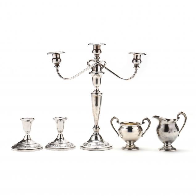 five-heirloom-i-damask-rose-i-sterling-silver-table-accessories