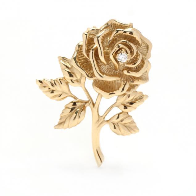 gold-and-diamond-floral-brooch-tiffany-co
