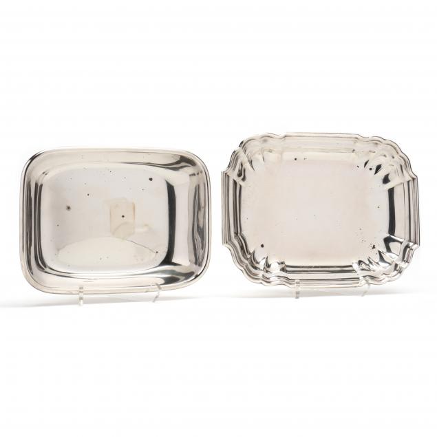 two-american-rectangular-sterling-silver-dishes