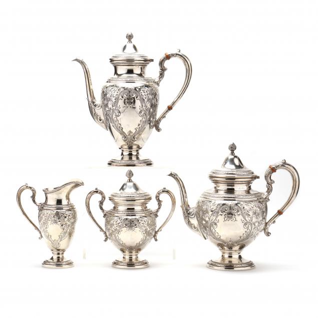 frank-m-whiting-i-lily-i-sterling-silver-tea-coffee-service