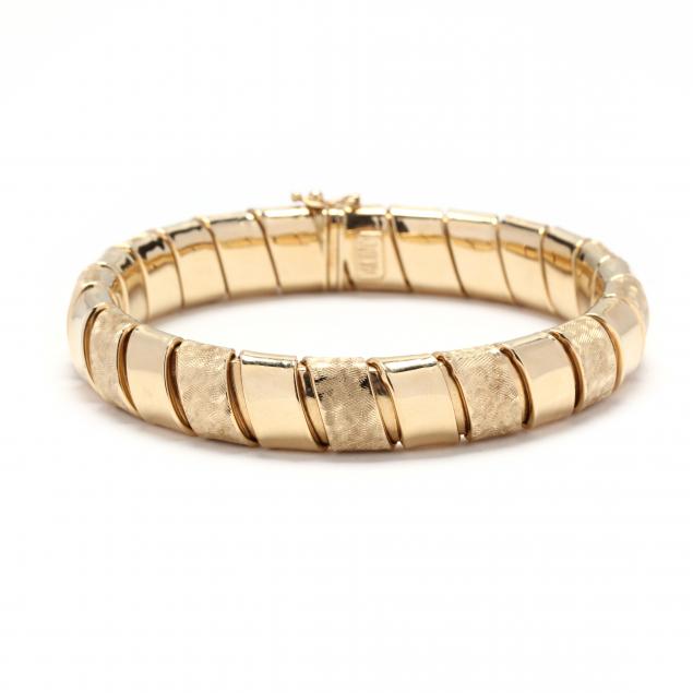 gold-spiral-bracelet-italy