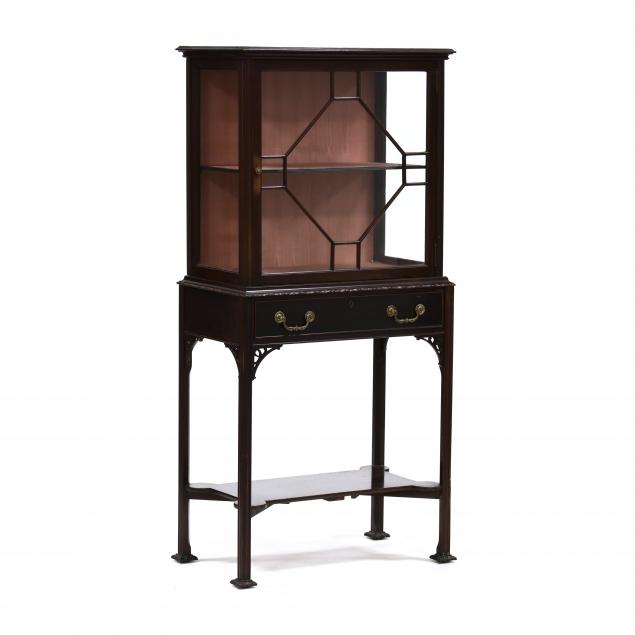 edwardian-carved-mahogany-diminutive-vitrine-on-stand