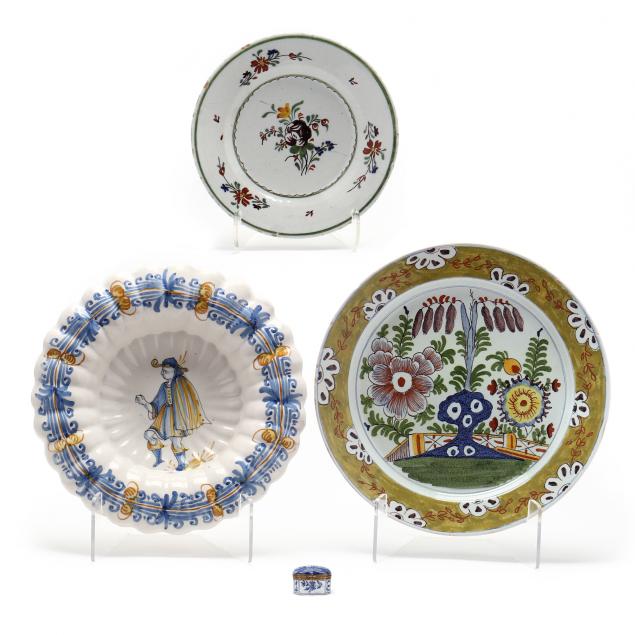 four-antique-delft-faience-items