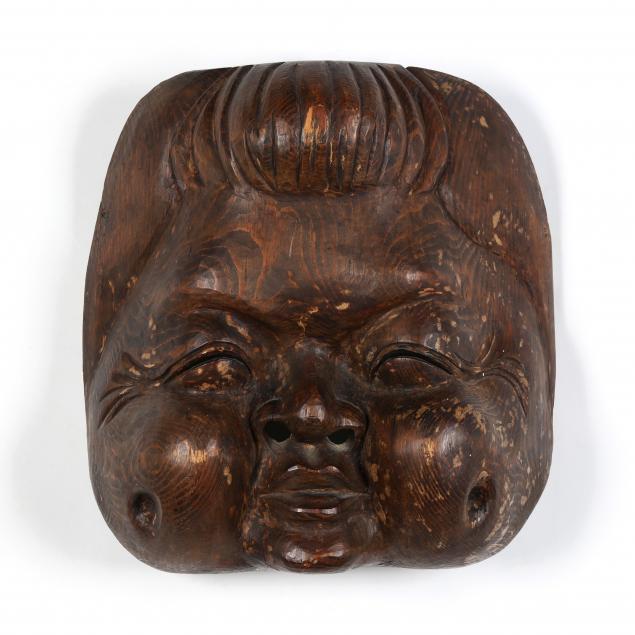 a-japanese-carved-wooden-mask