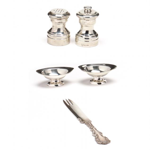 a-grouping-of-five-american-sterling-silver-table-accessories