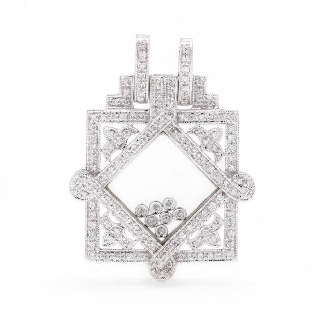 white-gold-and-diamond-pendant