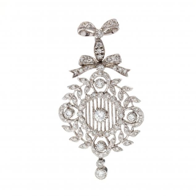 white-gold-diamond-pendant