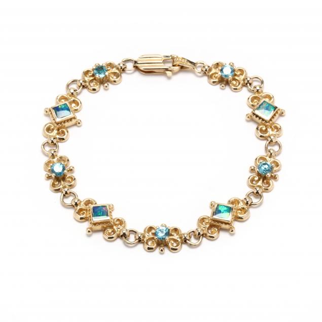 gold-and-gem-set-bracelet