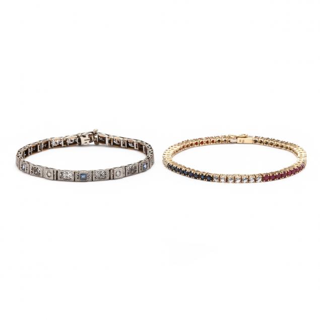 two-gem-set-bracelets
