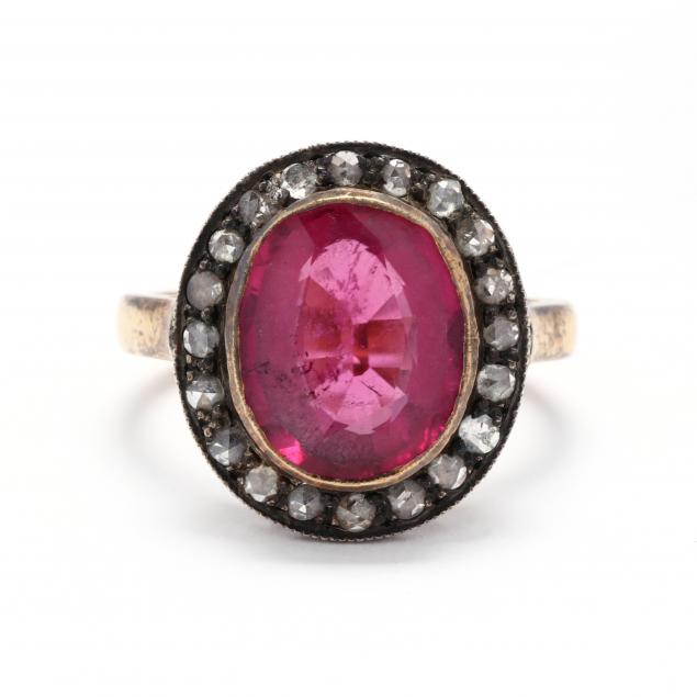 silver-topped-gold-tourmaline-and-diamond-ring