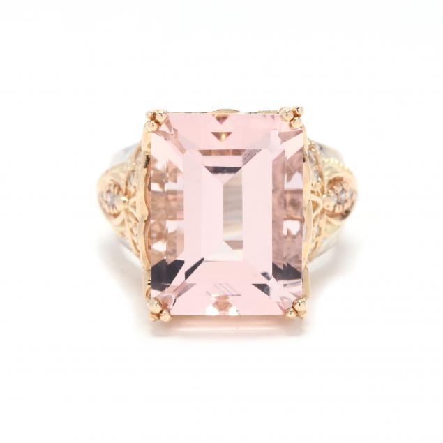 bi-color-gold-morganite-and-diamond-ring