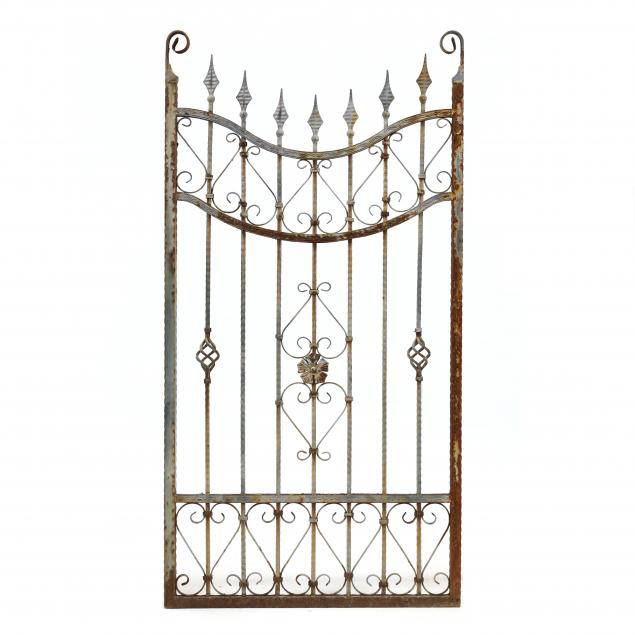 tall-cast-iron-fence-panel