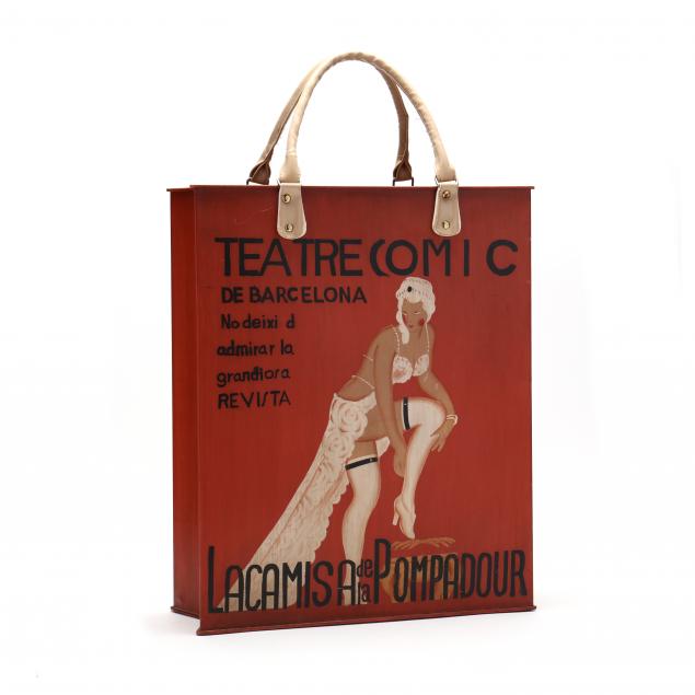 vintage-spanish-theater-toleware-shopping-bag