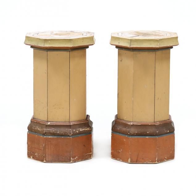 pair-of-vintage-painted-wood-pedestals