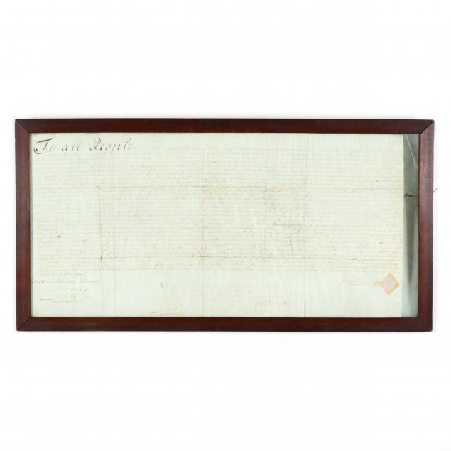 late-18th-century-delaware-vellum-land-deed