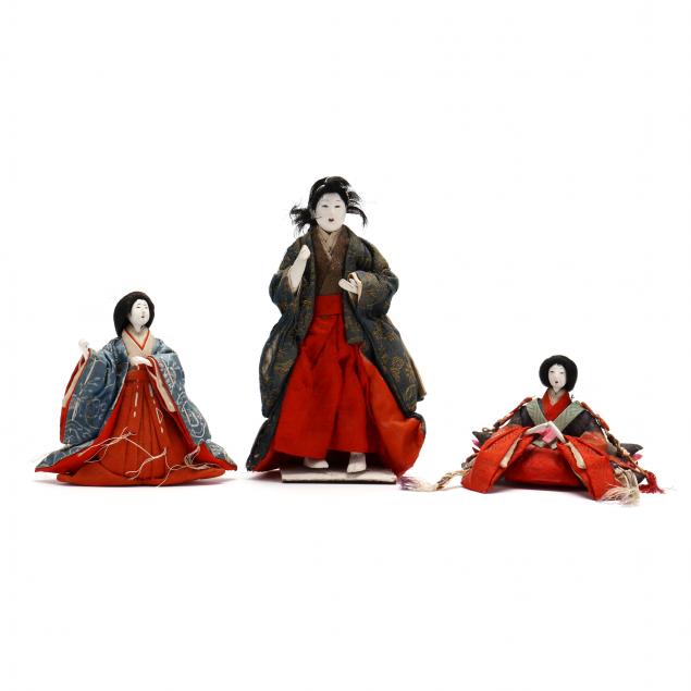 a-group-of-antique-japanese-dolls