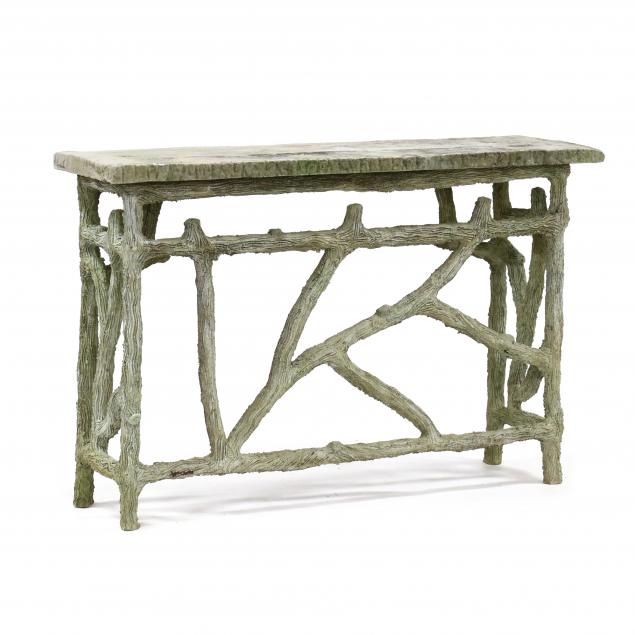 cast-stone-faux-bois-console-table
