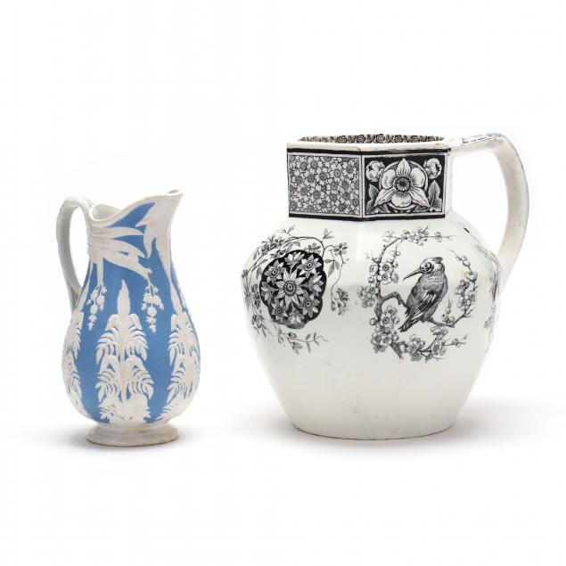 wedgwood-two-pottery-pitchers