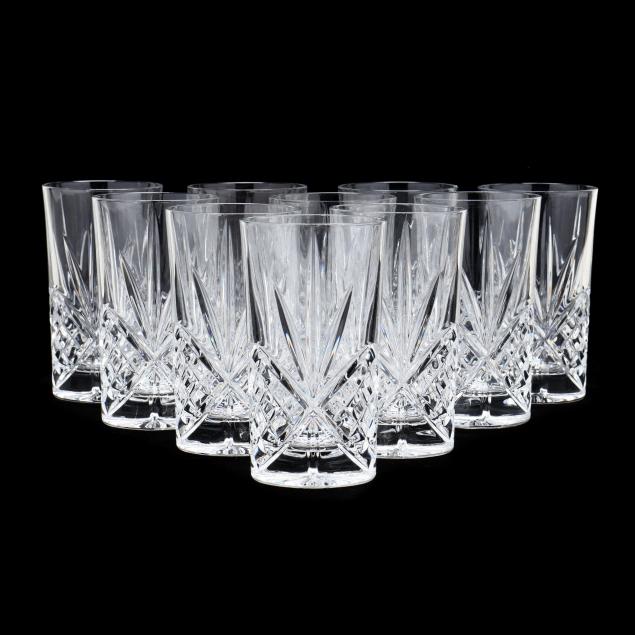 godinger-ten-dublin-crystal-highball-glasses