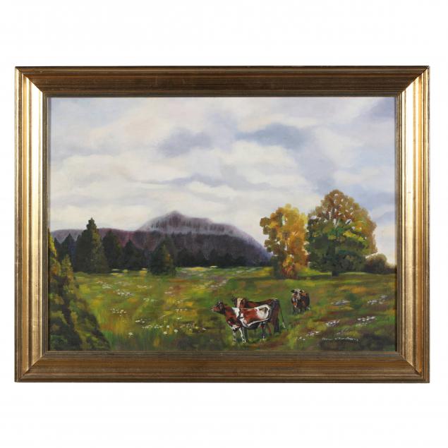 thomas-w-hamstrong-american-cows-at-pasture