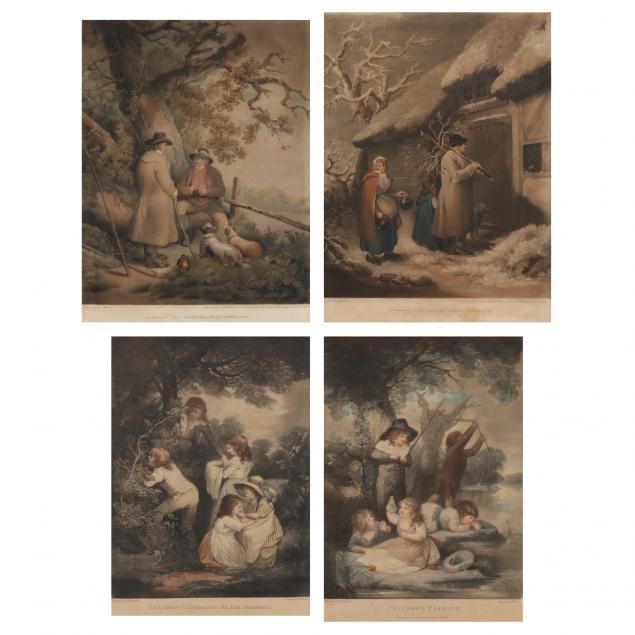 after-george-morland-british-1763-1804-four-mezzotints