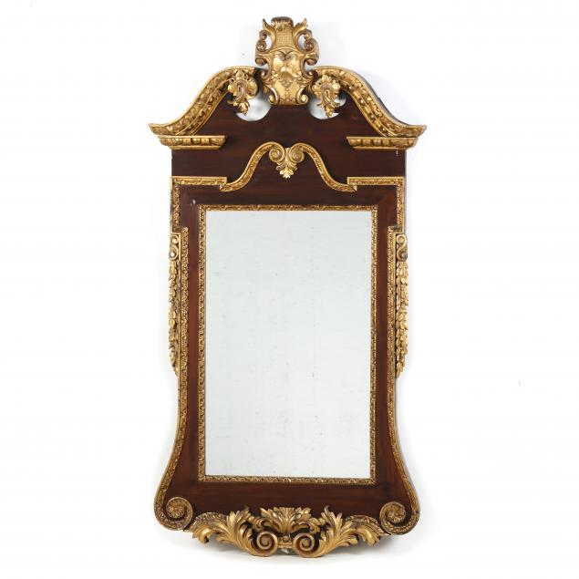 antique-french-mahogany-parcel-gilt-wall-mirror